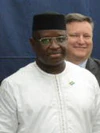 Julius Maada Bio White House delegation 2018 (cropped).jpg
