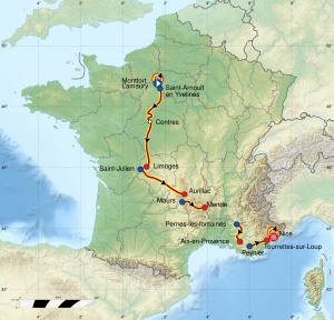 Paris-Nice 2010 map.svg