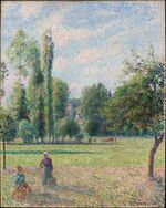 Pissarro - Two Peasant Women in a Meadow (Le Pré), 1893.jpg