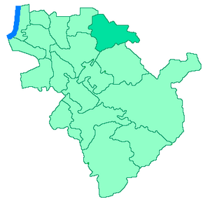 Почтовский поселковый совет на карте