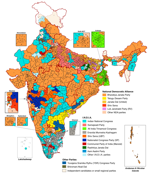 Indian General Election 2024.svg