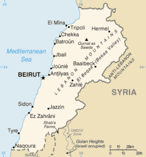 Beirut на карте