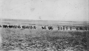 Реконструкция атаки лёгкой кавалерии на Беэр-Шеву, начало февраля 1918 года
