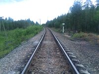 72 км (перегон Кимасозеро - Костомукша-Товарная).jpg