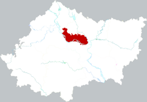 Фаньчэн на карте