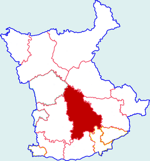 Лицюань на карте