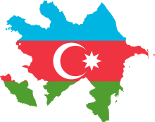 Flag-map of Azerbaijan.svg
