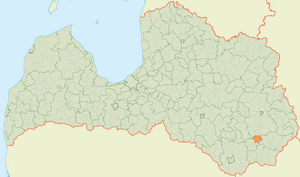 Кастулинская волость на карте