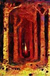 Kuindzhi Sunset in a forest study 1878.jpg