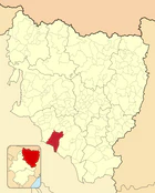 Расположение муниципалитета на карте провинции