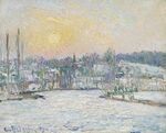 MB-Pis-05 Pissarro Blick-auf-Bazincourt-Schnee-Sonnenuntergang 1.jpg