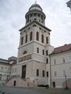 Pannonhalma Erzabtei Pannonhalma Kirchturm 3.JPG