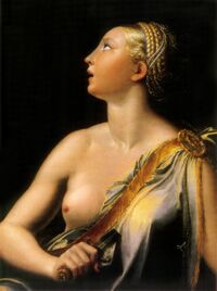 Parmigianino, lucrezia romana, 1540.jpg