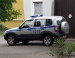 Police car in Minsk, Belarus 190915 2.jpg