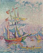 Signac - La Corne d'or. Le Pont, 1907, lot.12 (cropped).jpg