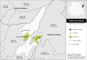 Tetela del Volcan localidades.svg