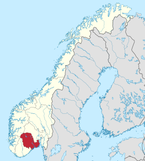 Вестфолл-и-Телемарк на карте