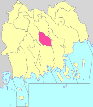 Жан-Аульский сельсовет на карте