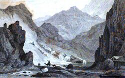 «Дарьяльское ущелье» (1838), Жан-Мари Шопен  (эрс.) (гӀа.