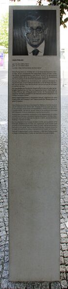 Gedenktafel Friedrichstr 107 (Mitte) Hans Poelzig.jpg