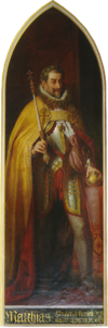 Kaisersaal Frankfurt am Main, Nr. 42 - Matthias I., (Josef Danhauser).png