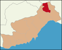 Mersin location Çamlıyayla.svg