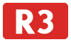 Rýchlostná cesta R3.svg