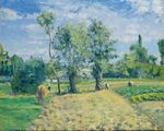 Camille Pissarro - Matinée de printemps, Pontoise (PD 353).jpg