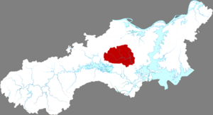 Дэань на карте