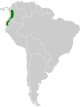 Chlorostilbon melanorhynchus map.svg