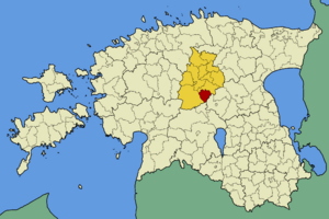 Имавере на карте