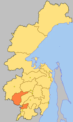 Хабаровский район на карте