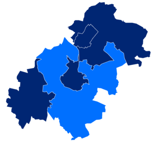 Олава на карте