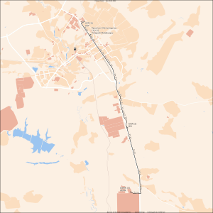 Staryi Oskol tram map 2022-04.svg