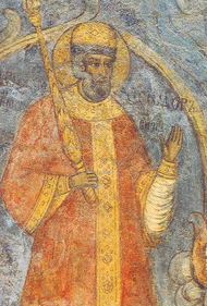 Theodore I the Blessed, fresco.jpg