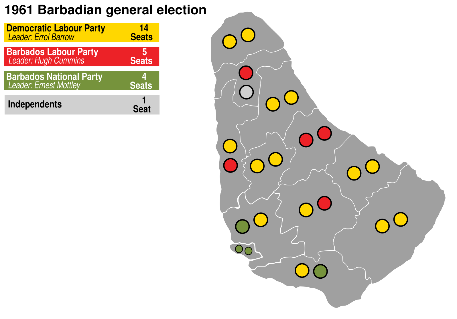 1961 Barbadian general election.svg