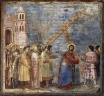 Giotto di Bondone - No. 34 Scenes from the Life of Christ - 18. Road to Calvary - WGA09220.jpg