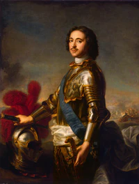 Inconnu d'après J.-M. Nattier, Portrait de Pierre Ier (musée de l’Ermitage).jpg