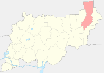 Вохомский район на карте