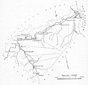 Махнёвский район на карте