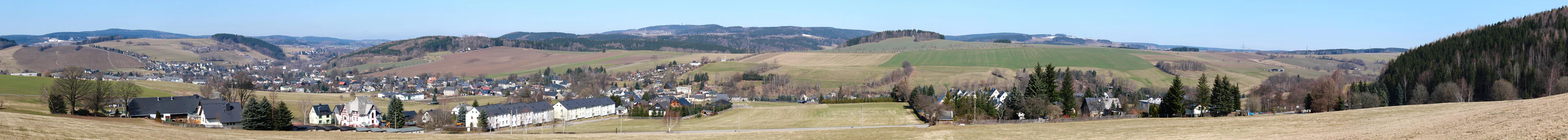 Панорама на Рашау и Грюнштадтель