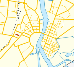 На карте города