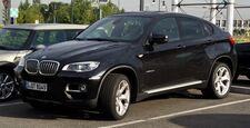 BMW X6 xDrive40d (E71, Facelift) – Frontansicht, 2. September 2012, Düsseldorf.jpg