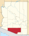 Map of Arizona highlighting Pima County.svg