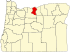Map of Oregon highlighting Sherman County.svg