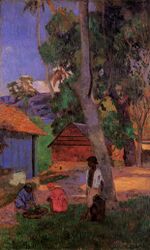 Gauguin Autour des huttes.jpg