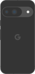 Diagram of a Pixel 9 smartphone in black.