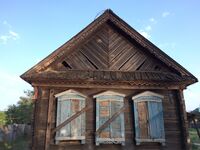 Заброшенный дом на улице Ленина