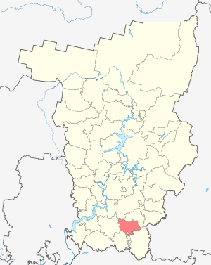 Уинский район Уинский муниципальный округ на карте