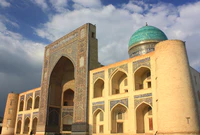 Mir-i-Adab Madrasa at Sunset.jpg